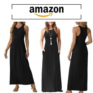 Elegant Black Maxi Dress